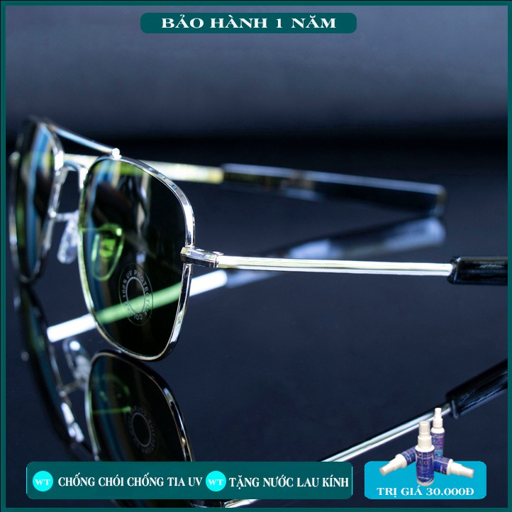 Kính Mát Nam AO8628 Kính Thời Trang Cao Cấp , Full Hộp + Thẻ Bảo Hành 1 Năm + Khăn Lau Kính - Chống Lóa | BigBuy360 - bigbuy360.vn