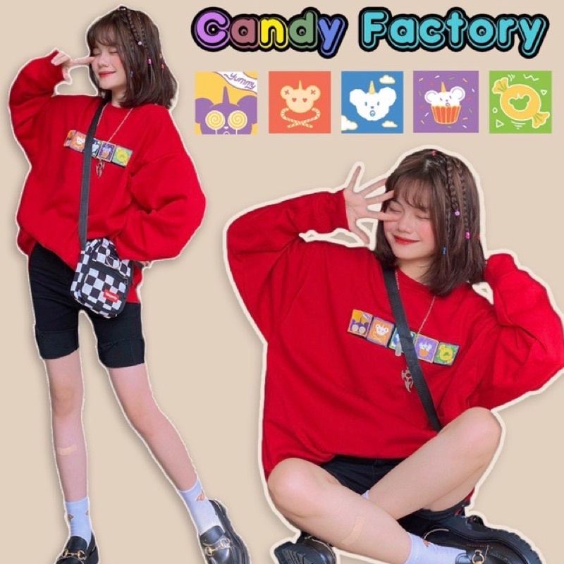 Sweater Candy (Đỏ)