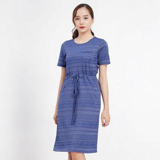 Đầm thun cổ tròn nữ Callia Izzy (Nhiều màu)