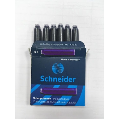 Hộp 6 ống mực tím Schneider