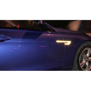 Bộ 2 miếng dán decal phản quang 2 bên cửa xe