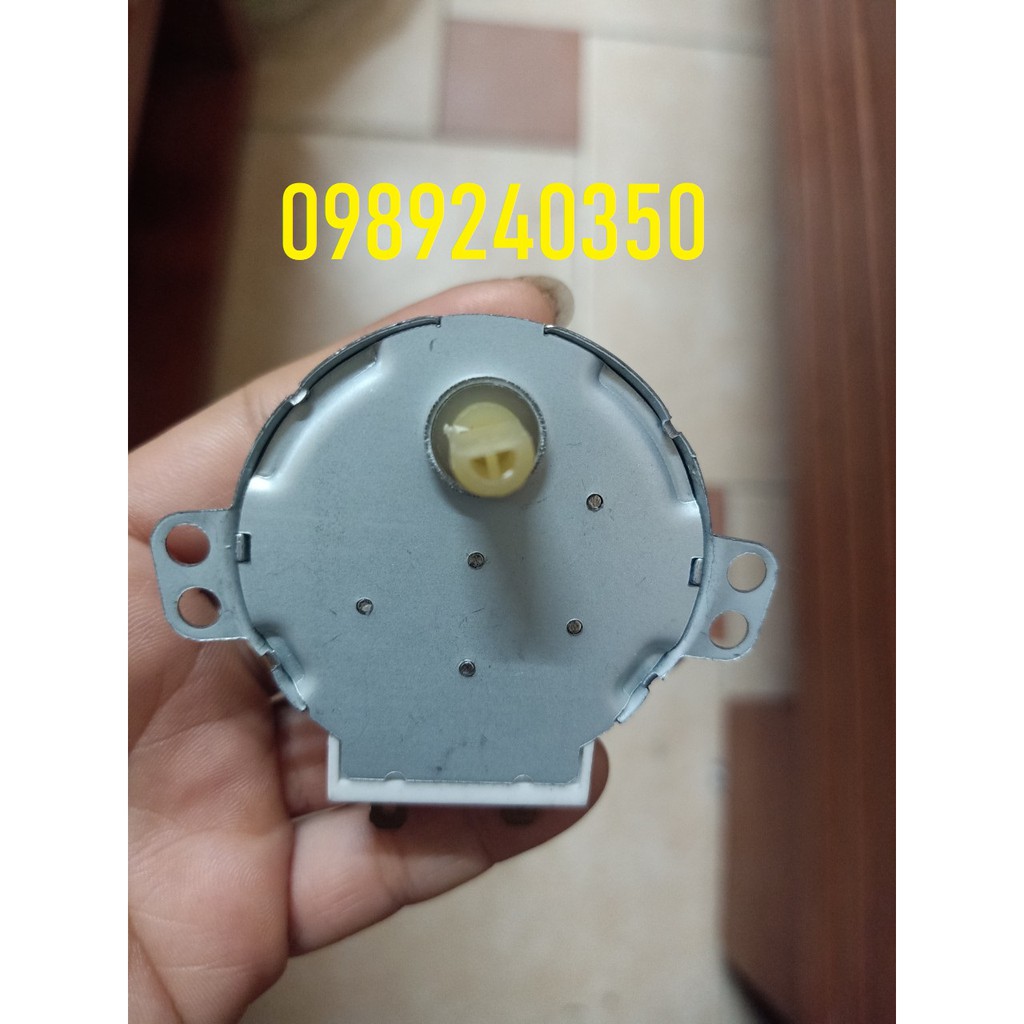 Mô tơ quay đĩa lò vi sóng 220V - 4W trục vát