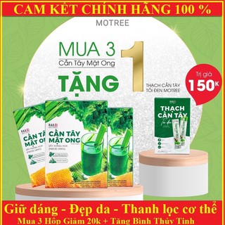 Bột cần tây mật ong Motree ❤️Tặng bình❤️Cần tây mật ong giảm cân, Da Sáng Dáng Xinh, thanh lọc cơ thể ( hộp 14 gói )