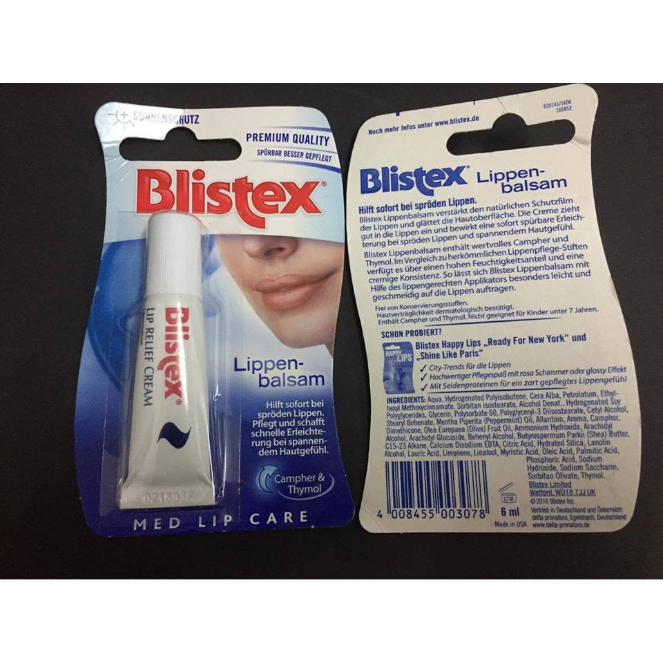 Son dưỡng môi Blistex Lippen-balsam - Dùng là mê