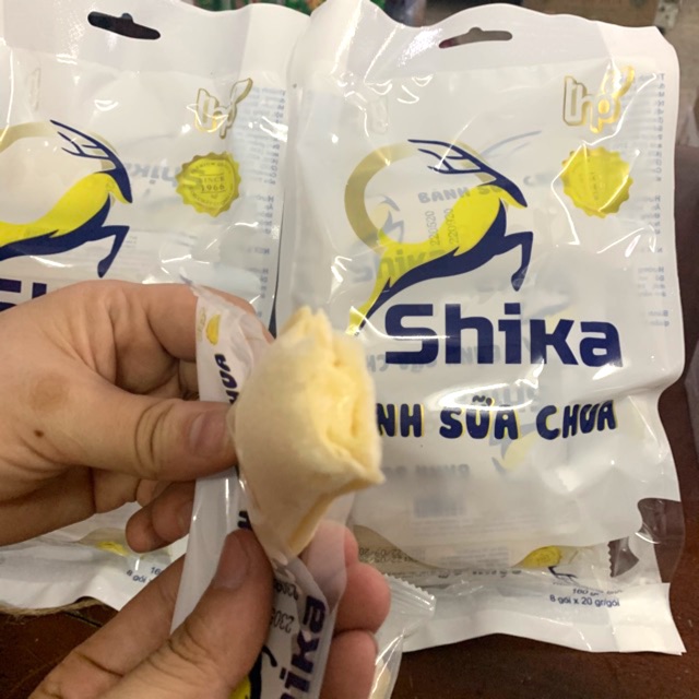 BÁNH SỮA CHUA SHIKA GÓI 160g