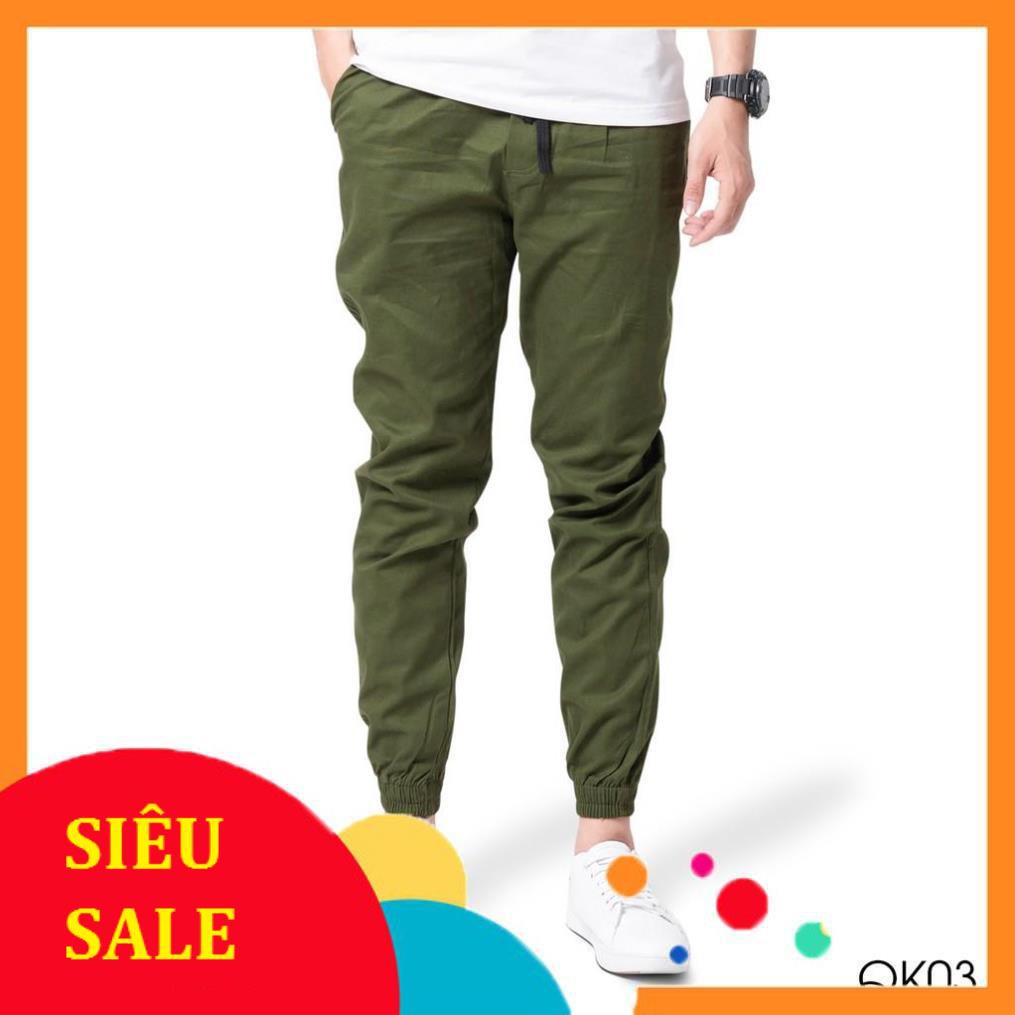 Quần Jogger Kaki nam dáng thể thao Đu Đủ Shop