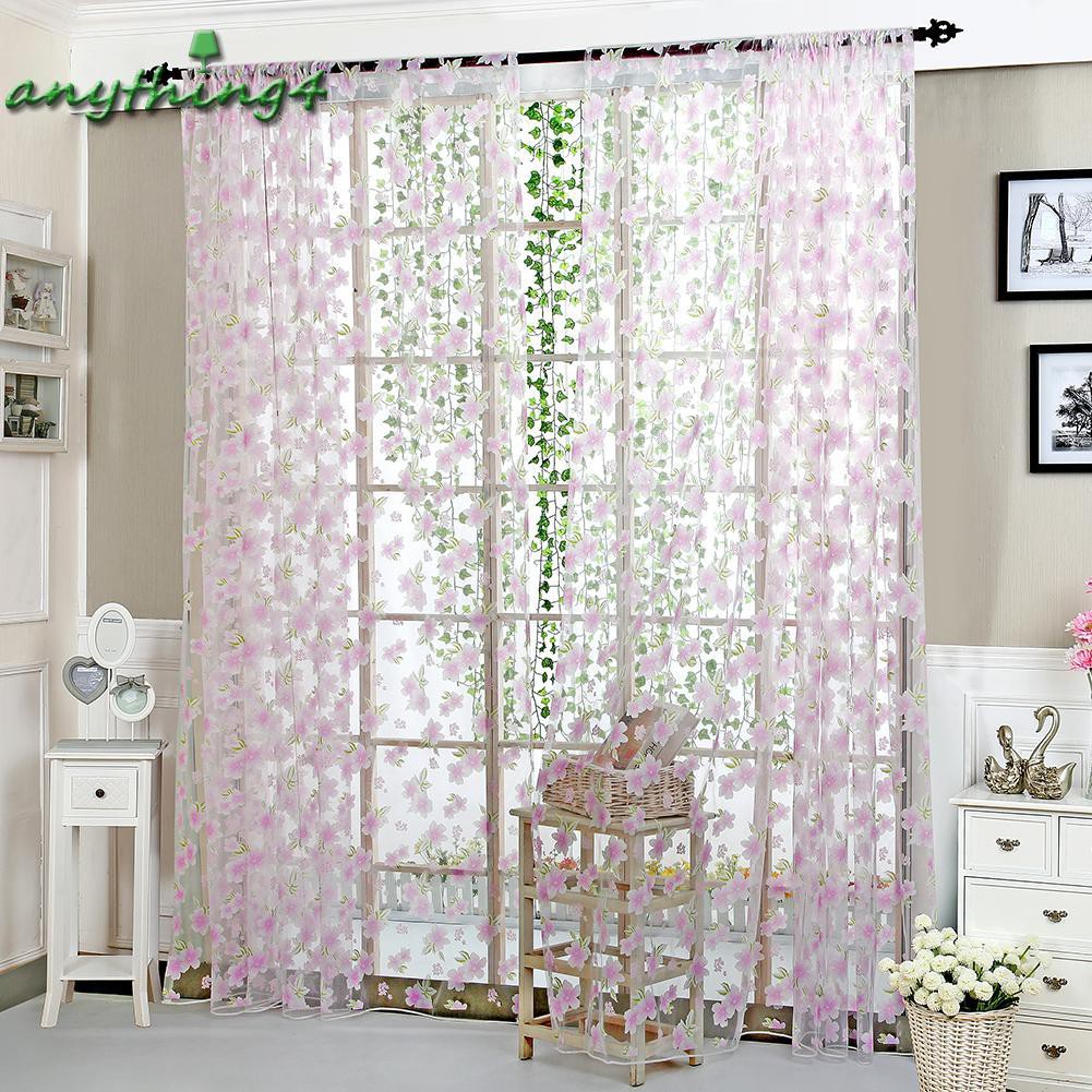 READY√ANY❀Curtain Finished Product Living Room Bedroom Home Door Window Curtain