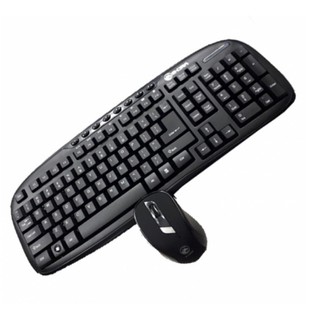 Bộ combo chuột bàn phím không dây E-Dra EC888BK - Wireless