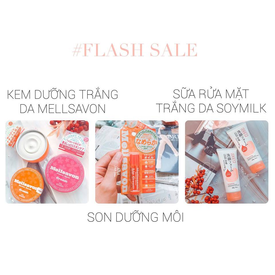 Combo 3 món dưỡng da Mellsavon