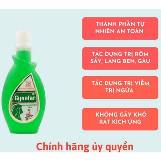 Gynofar 250ml dung dịch vệ sinh