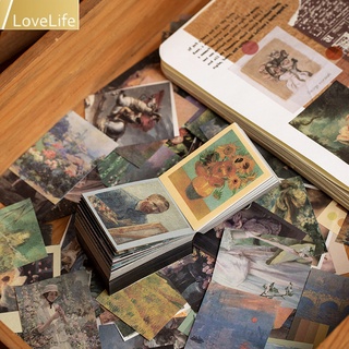 400 Giấy ghi chú lịch trình và nhật kí trang trí crapbooking phong cách retro