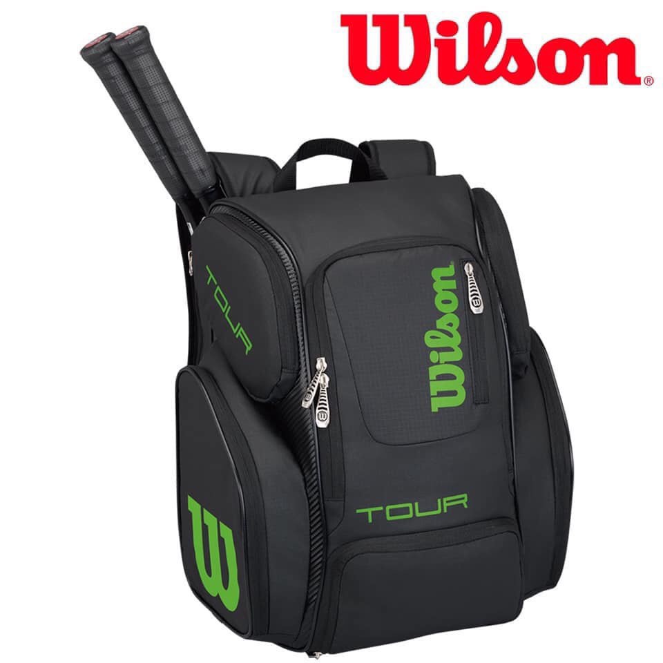 Ba lô  thể thao WILSON TOUR V LARGE - Ba lô tennis chính hãng Wilson - có khả năng chống nhiệt và chống nước