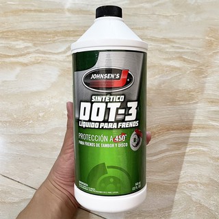 Dầu thắng xe dot 3 johnsen brake fluid 946ml