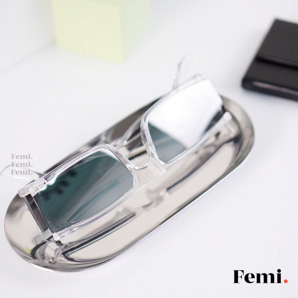 Kính mát Femi Mari phong cách Futuristic kính râm nữ Hot Trend