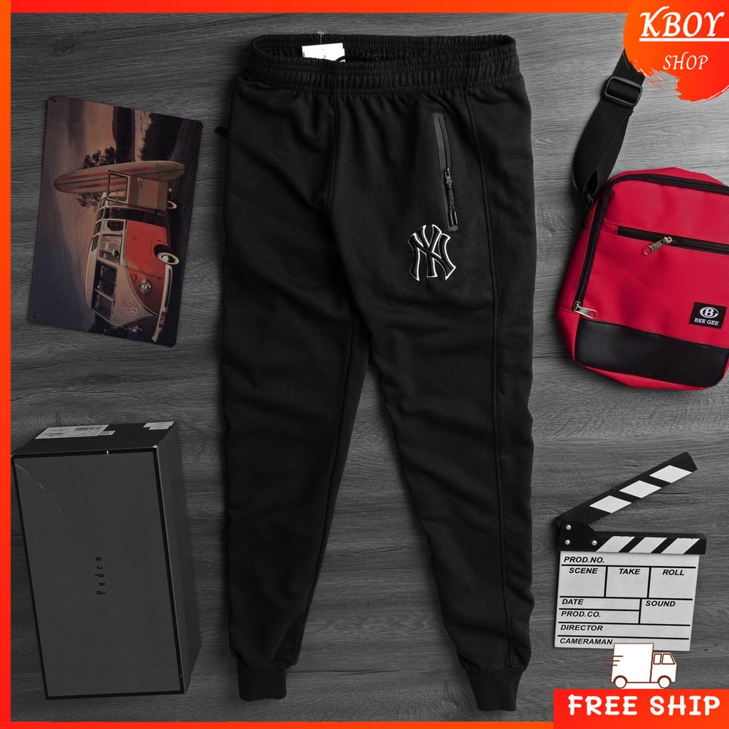 Quần jogger nam thun da cá cao cấp chống thấm bigsize thích hợp dạo phố, thể thao, gym - JG03 | BigBuy360 - bigbuy360.vn