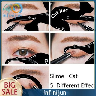 Set 2 khuôn kẻ mắt Mèo