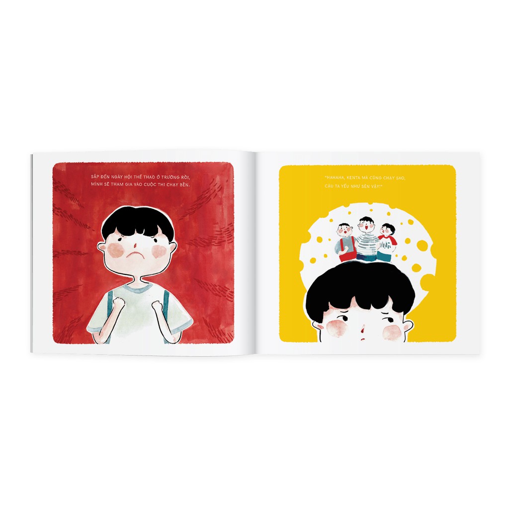 Sách Ehon - Kenta chơi thể thao - cho trẻ từ 3 tuổi