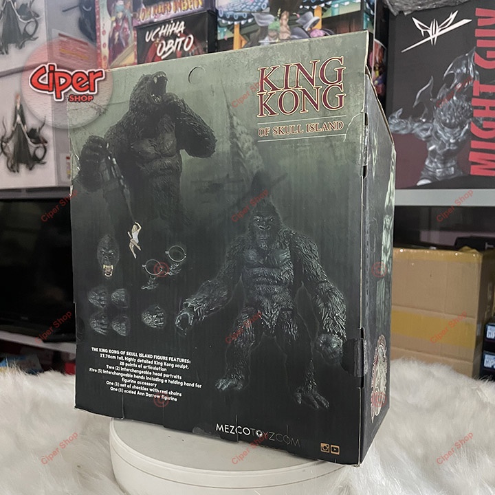 Mô hình Khỉ King Kong Of Skull Island - Figure Action King Kong