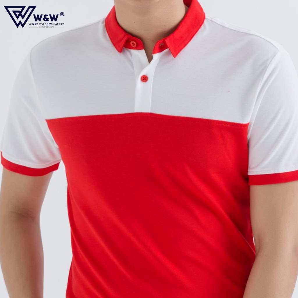 Áo Polo Nam Ngắn Tay Dáng Regular Fit W&W WPO14, Áo Thun Nam Cổ Bẻ, Thiết Kế Trẻ Trung, Co Giãn, Bền Màu | BigBuy360 - bigbuy360.vn