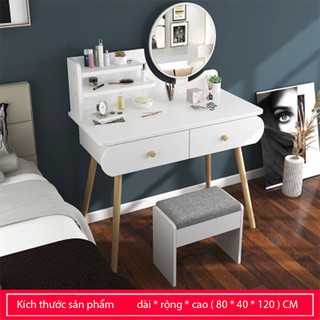 (SIÊU HOT) BÀN TRANG ĐIỂM/ BÀN PHẤN CAO CẤP VỚI THIẾT KẾ THÔNG MINH/ BAH002