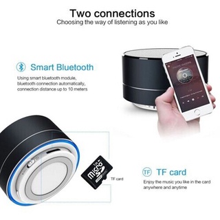 Loa Bluetooth Không Dây Mini Cho Samsung Iphone Ipad Tablet Đen