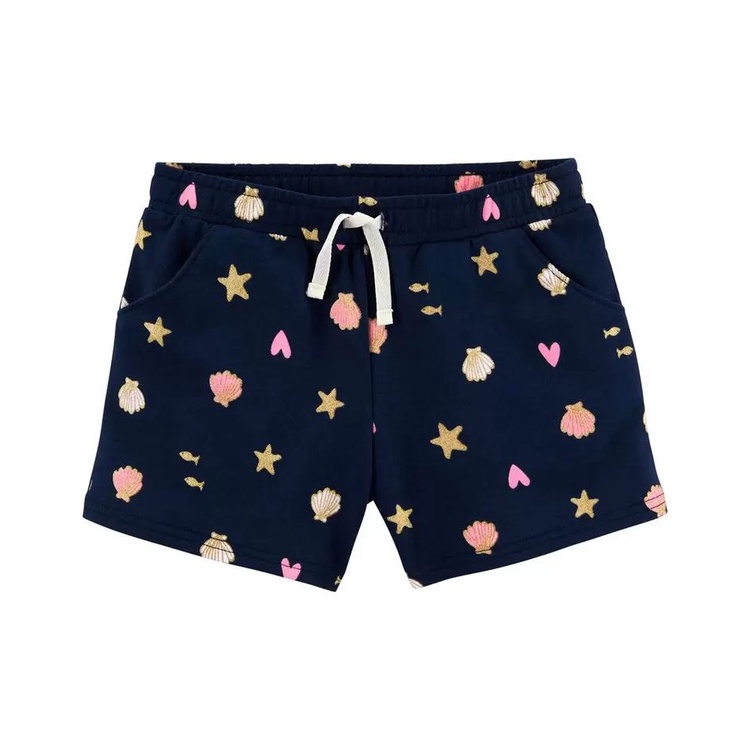 Quần short thun C'4RT£R cho bé gái (3-10kg)
