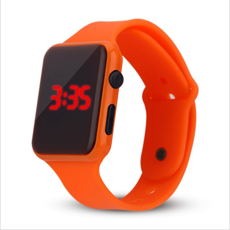 Đồng Hồ Điện Tử Mặt Vuông Có Đèn Led Hiện Có 9 Màu | BigBuy360 - bigbuy360.vn
