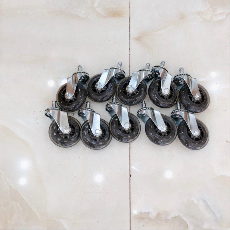 Bánh xe không ren cho ghế đôn cắt tóc