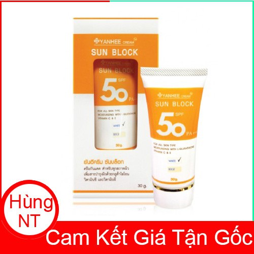 Kem Chống Nắng Yanhee Thái Lan Sun Block 30g [ Chính Hãng ] (hcm)