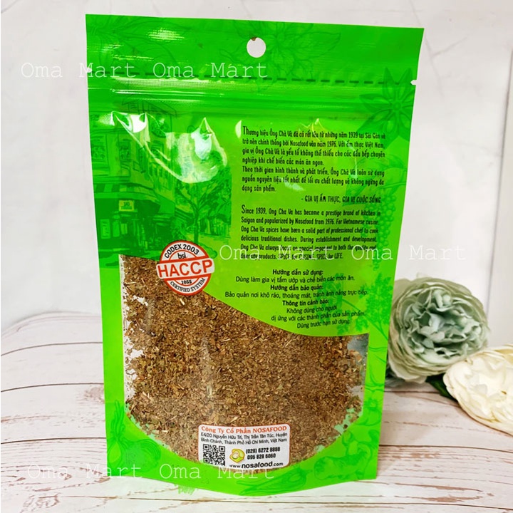 Lá húng quế (Basil) nguyên chất Ông Chà Và 50g