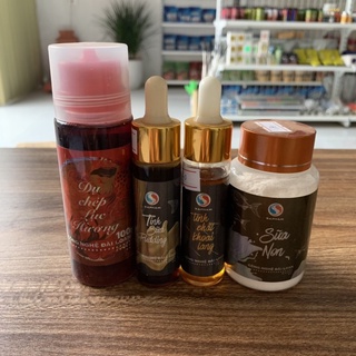 Bộ 4 lọ câu chép Sa Phạm gồm