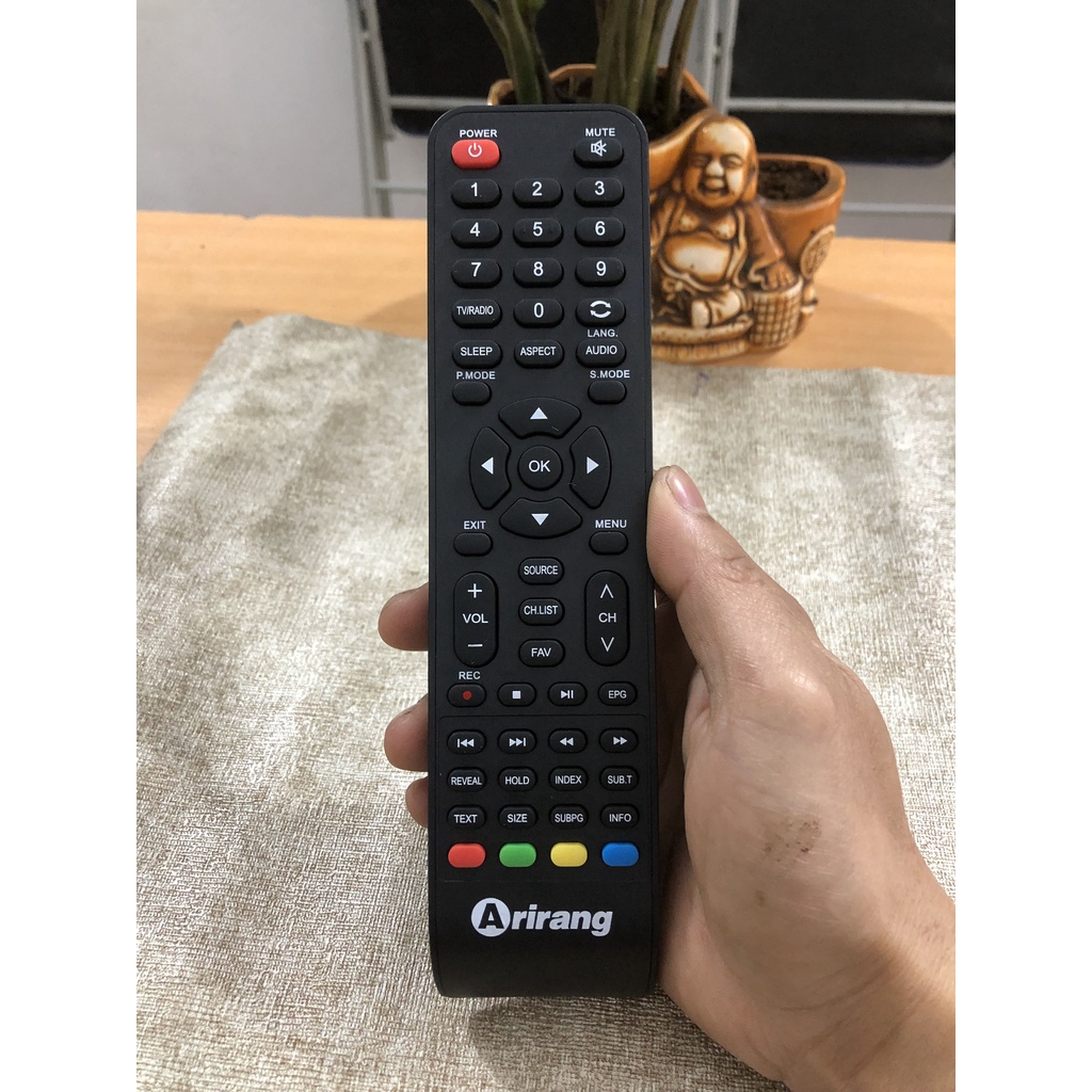 Remote điều khiển từ xa dành cho tivi Arirang-Hàng chất lượng tốt,mới 100%-Tặng kèm PIN