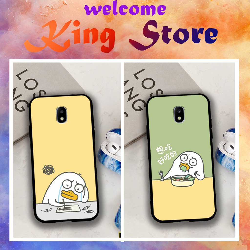 Ốp lưng Samsung J3-2016/J3 Pro in hình ICON chú vịt  2D đẹp, độc, lạ_KINGSTORE.HN_Ốp SS J310/J330