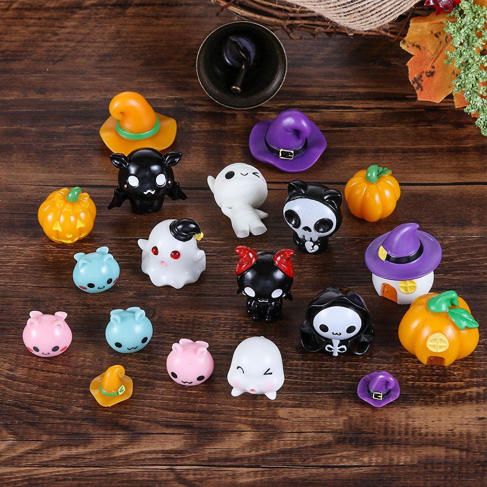 1 Mô Hình Con Ma Mini Trang Trí Tiểu Cảnh Dịp Halloween