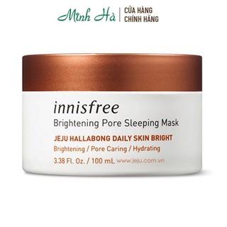 Kem dưỡng Innisfree Brightening Pore Priming Cream 50ml chiết xuất vỏ quýt làm sáng da