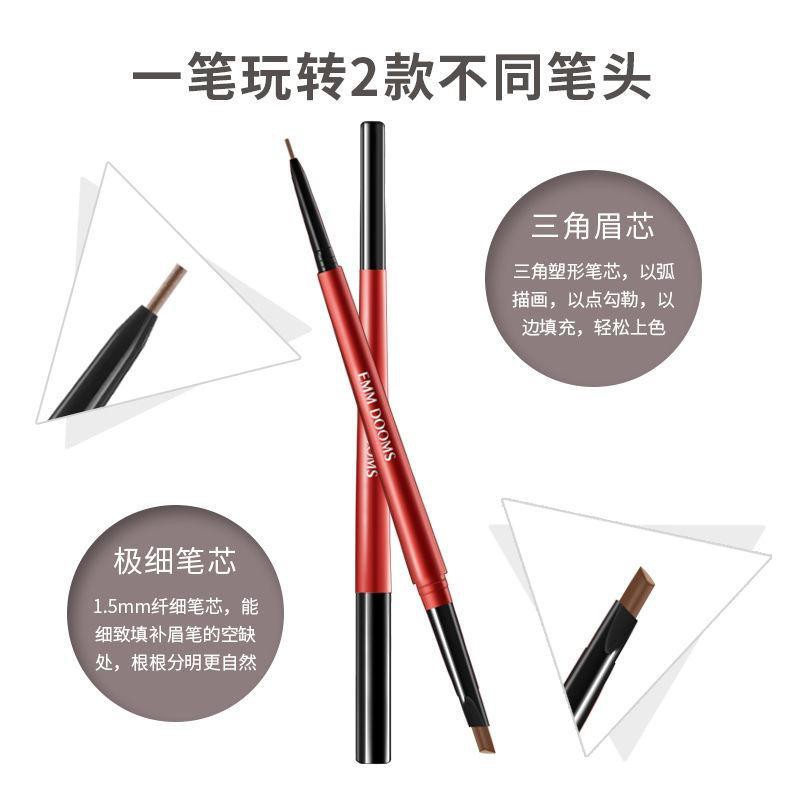 (hàng Mới Về) Bộ Thẻ Dán Lông Mày Chống Thấm Nước Và Mồ Hôi Kèm Cọ Tiện Dụng | BigBuy360 - bigbuy360.vn