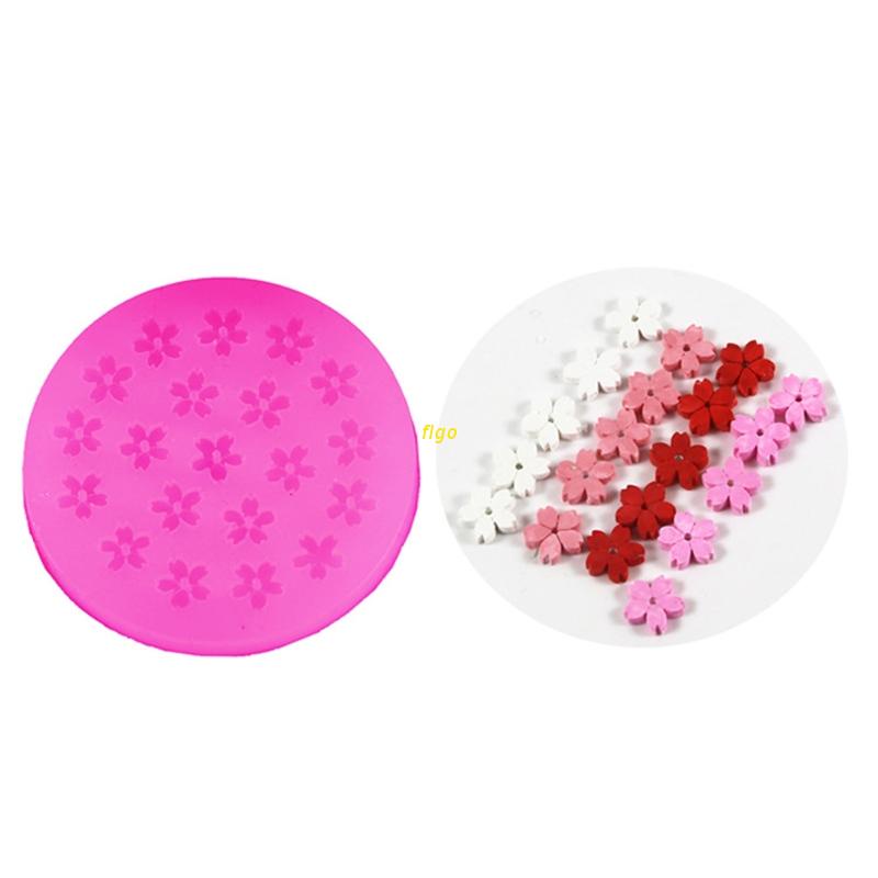 Khuôn Silicone Làm Hoa Nhựa Resin Epoxy Trong Suốt Diy