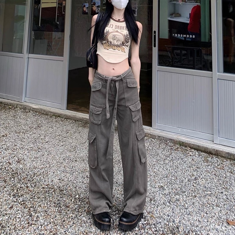 Quần jogger kaki túi hộp màu xanh ghi siêu chất