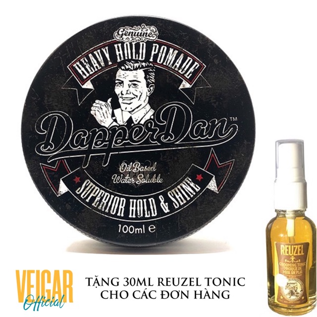 Dapper Dan Heavy Hold Pomade 100gr