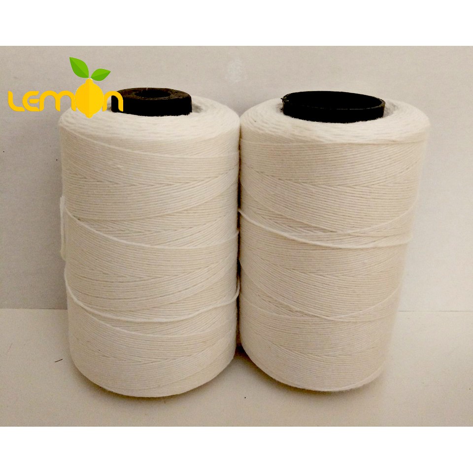Lốc 10 cuộn chỉ buộc xúc xích, lạp xưởng - Cuộn 140gam dùng được rất lâu