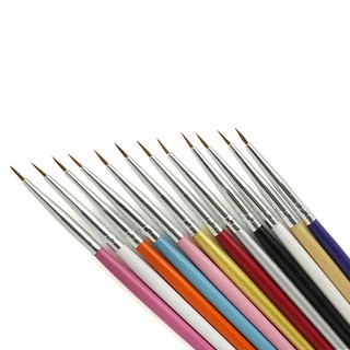 Bộ 12 cọ pha màu dùng điêu khắc gốm sứ đất sét thủ công