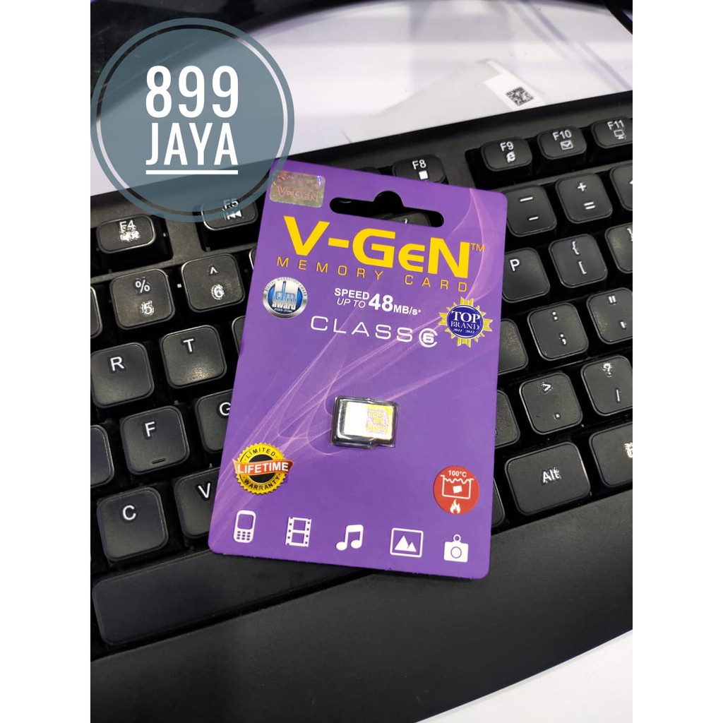 Thẻ Nhớ Micro Sd V-gen 8gb Class 6 Chính Hãng Chất Lượng Cao