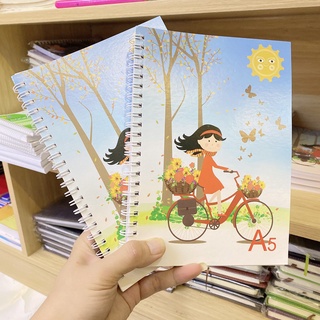 Sổ ghi chép A5 A6 200 trang dùng ghi chép học tập tiện lợi.