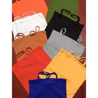 áo 2 dây bún trơn chất thun ôm body