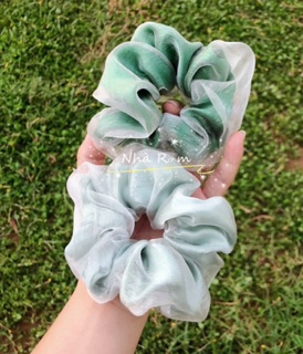 Cột tóc SCRUNCHIES bridal 2 lớp cực đẹp