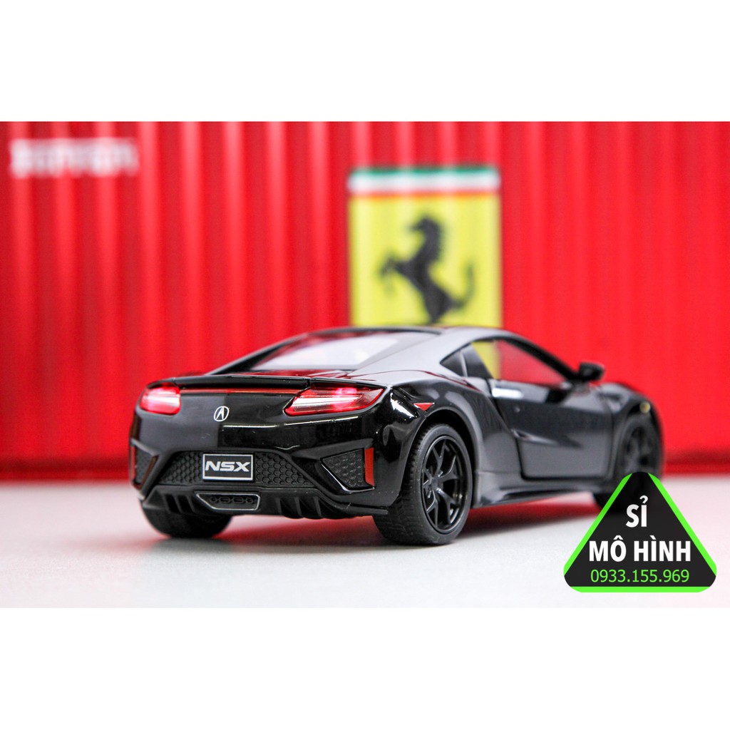 [ Sỉ Mô Hình ] Xe mô hình siêu xe Honda Acura NSX 1:32 Đen