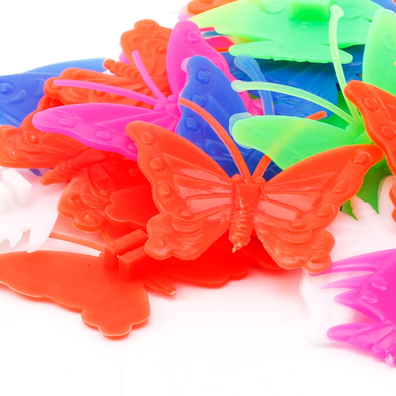 Set 26 Phụ Kiện Trang Trí Bánh Xe Nhiều Màu Sắc Cho Xe Đạp / Cá Bướm