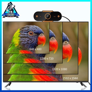 [Fitslim] Full HD 2K 1080P Usb Webcam With Microphone Usb Camera Webcam For Laptop