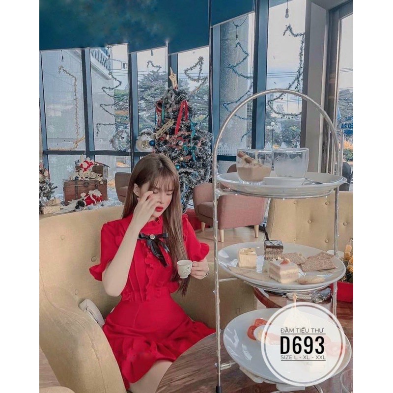 BIGSIZE Đầm tiểu thư D693