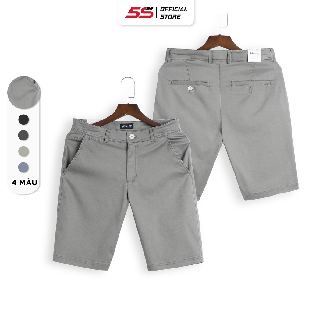 Quần Short Nam 5S (6 màu), Chất Liệu KaKi Mềm Mịn, Thoáng Mát, Co Giãn Thoải Mái, Năng Động (QSK22011)